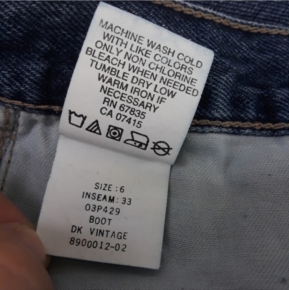 Nautica cut off denim shorts size 6 - Picture 10 of 11